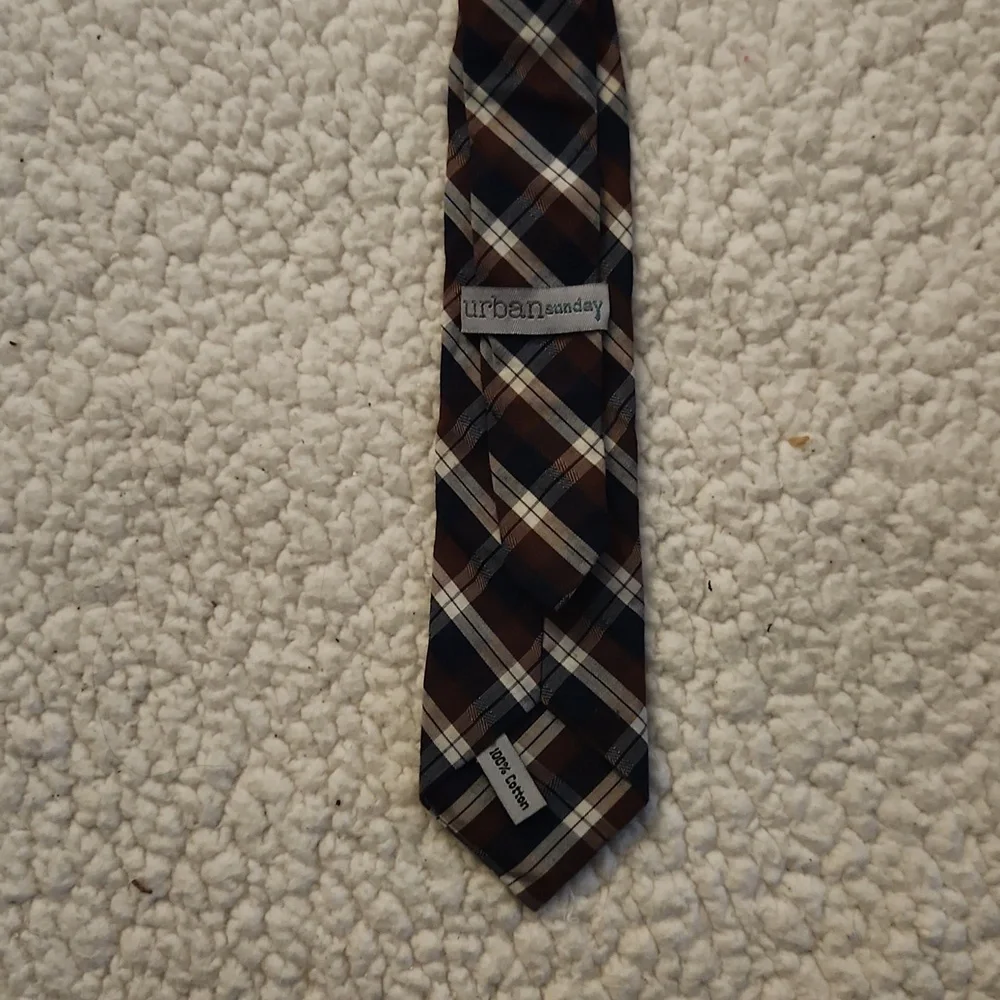 Urban Sunday Plaid Tie